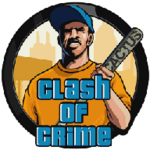 Logo of Clash of Crime Mad San Andreas android Application 